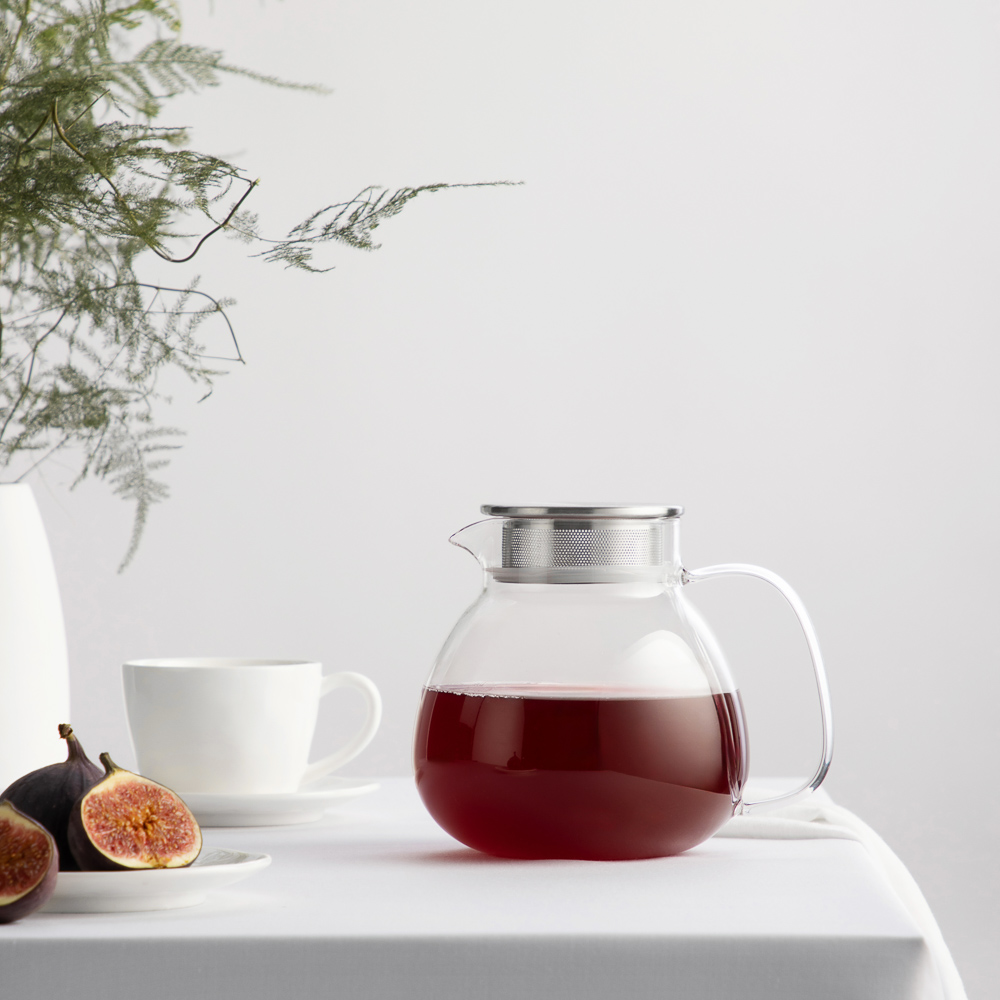 BY COLLECTION Volga Чайник заварочный 1000мл, жаропрочное стекло - #5