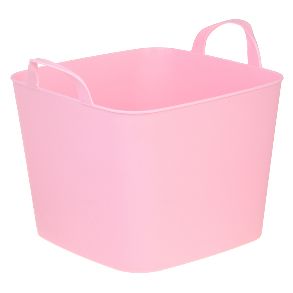 VETTA Корзина для хранения с ручками, 23x19x18 см, пластик - #1