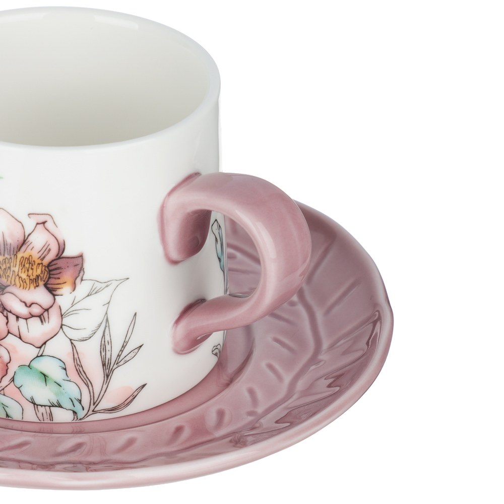 Набор чайный 2 пр., 180мл, MILLIMI, Сирень, фарфор - #3