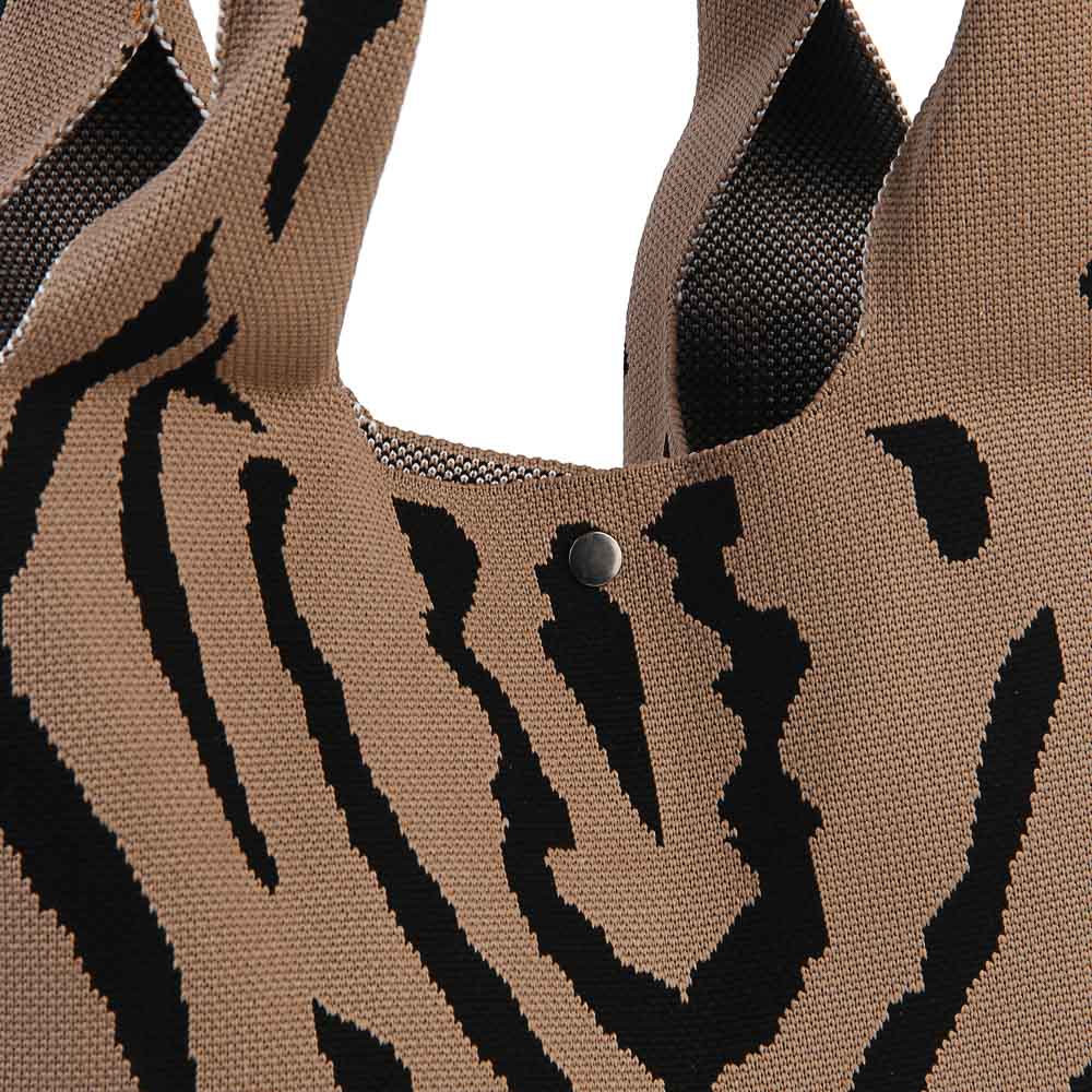 Сумка женская трикотажная тм ЮL Check, полиэстер, 35х40см, 3 цвета - #4