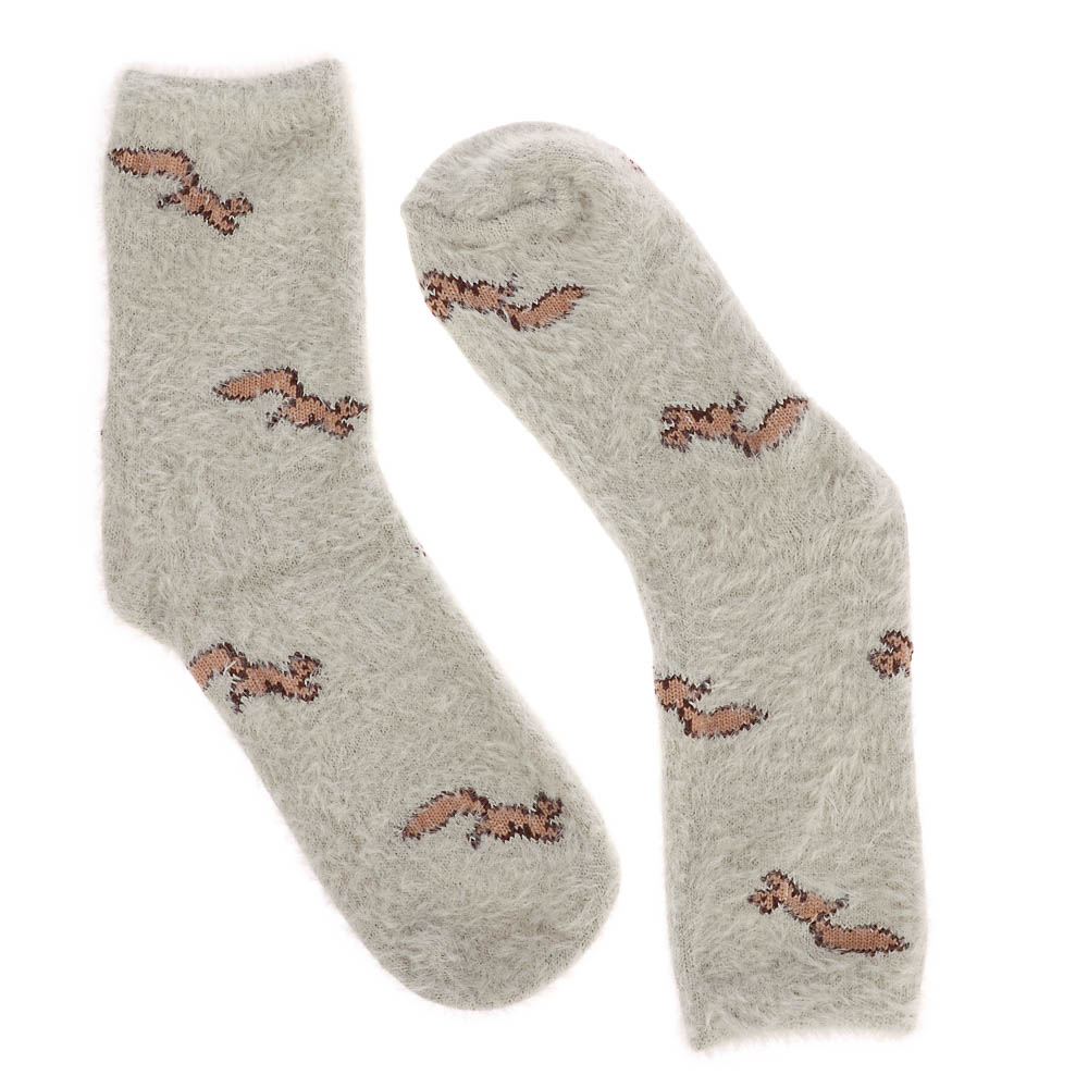 Носки женские классические с имитацией норки, тм RS, 96% п/э, 4% спандекс, р. 36-39, RSQ4 - #3