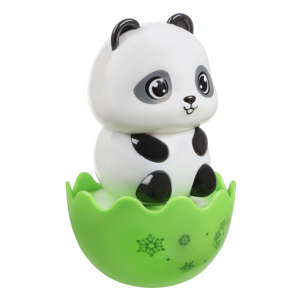 ИГРОЛЕНД Развивающая игрушка Неваляшка "Животные", ABS, 8х6х11см - #2