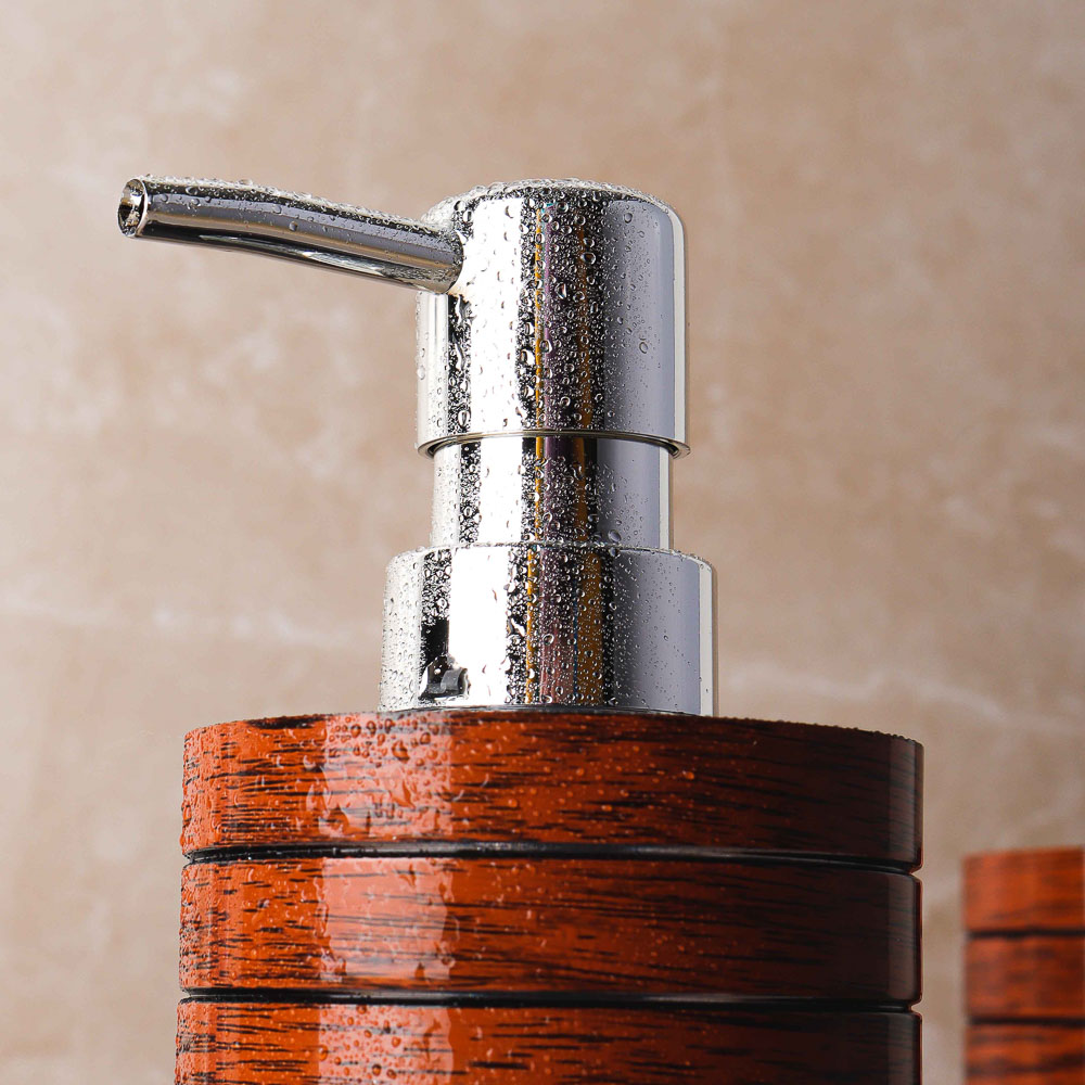 VETTA Дозатор для жидкого мыла "Тепло дерева", пластик, 2 цвета - #4