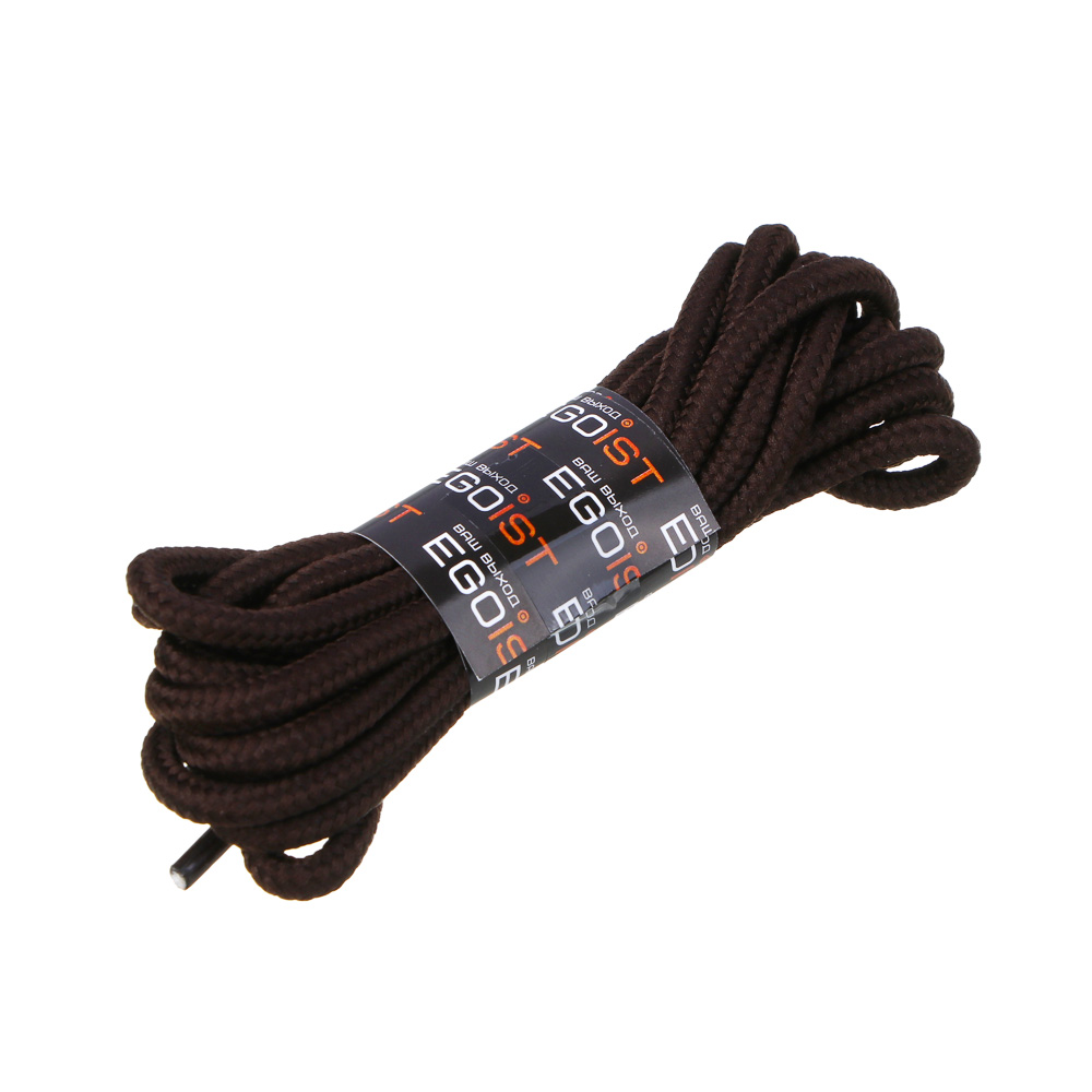 EGOIST Шнурки для обуви круглые, d4мм, 1м, 1 пара, 3 цвета - #4