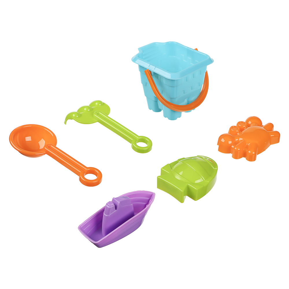 Набор для игры в песке, 6 предметов, ИГРОЛЕНД, для детей 3+ - #6