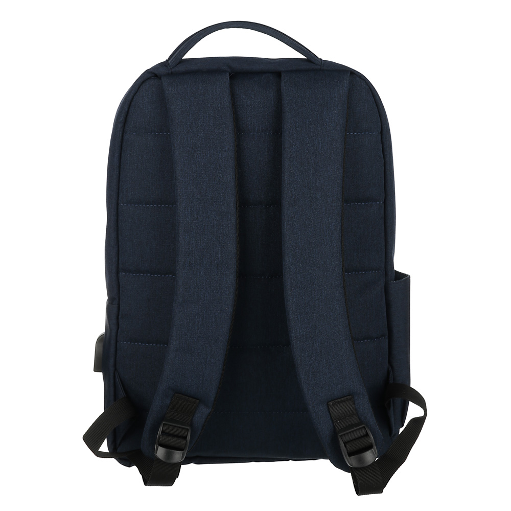 Рюкзак подростковый, 43x29x11,5 см, 1 отделение, 2 кармана, полиэстер под ткань, иск.кожа, 2 цвета - #5