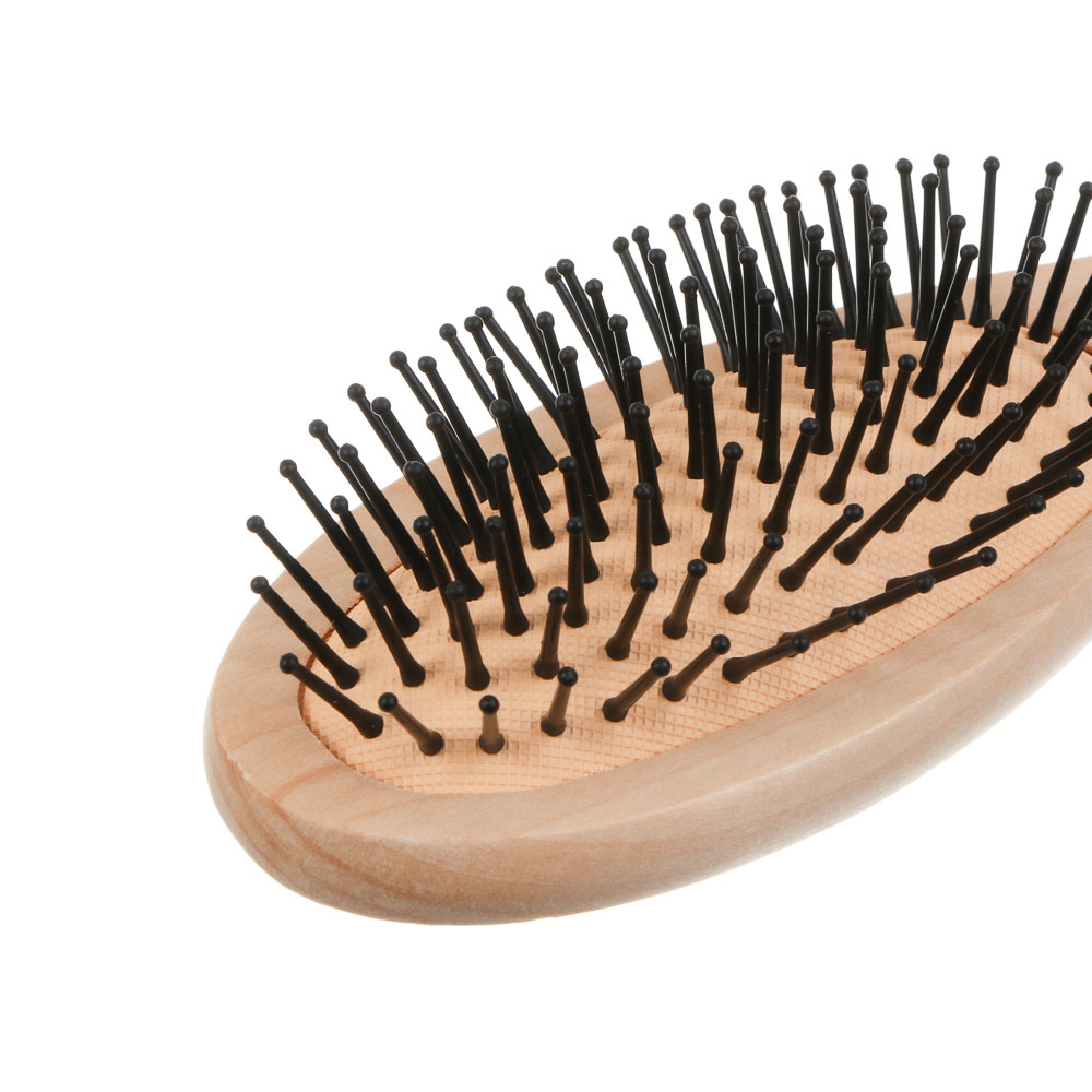 Расческа массажная тм ЮНИLOOK, 22 см, дерево, пластик - #3