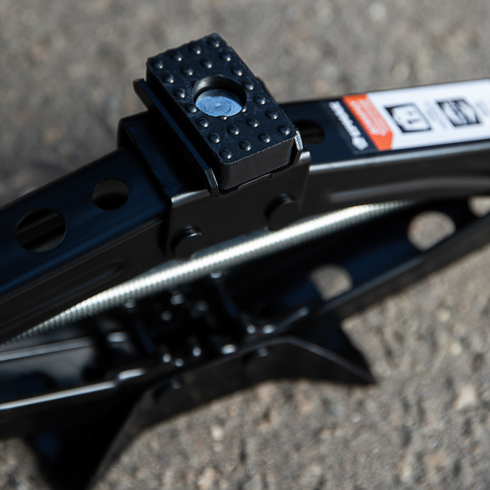 ЕРМАК Домкрат механический ромбический 1,0т, высота подъема 100-350мм, резиновая площадка - #9