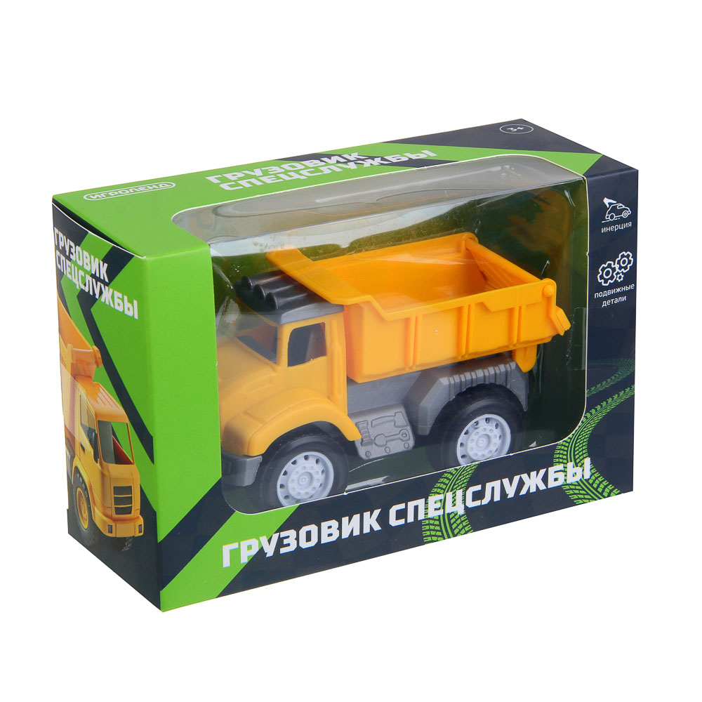 ИГРОЛЕНД Грузовик Спецслужбы, инерция, ABS, 14,8х5,9х9,6 см, 9 дизайнов - #10