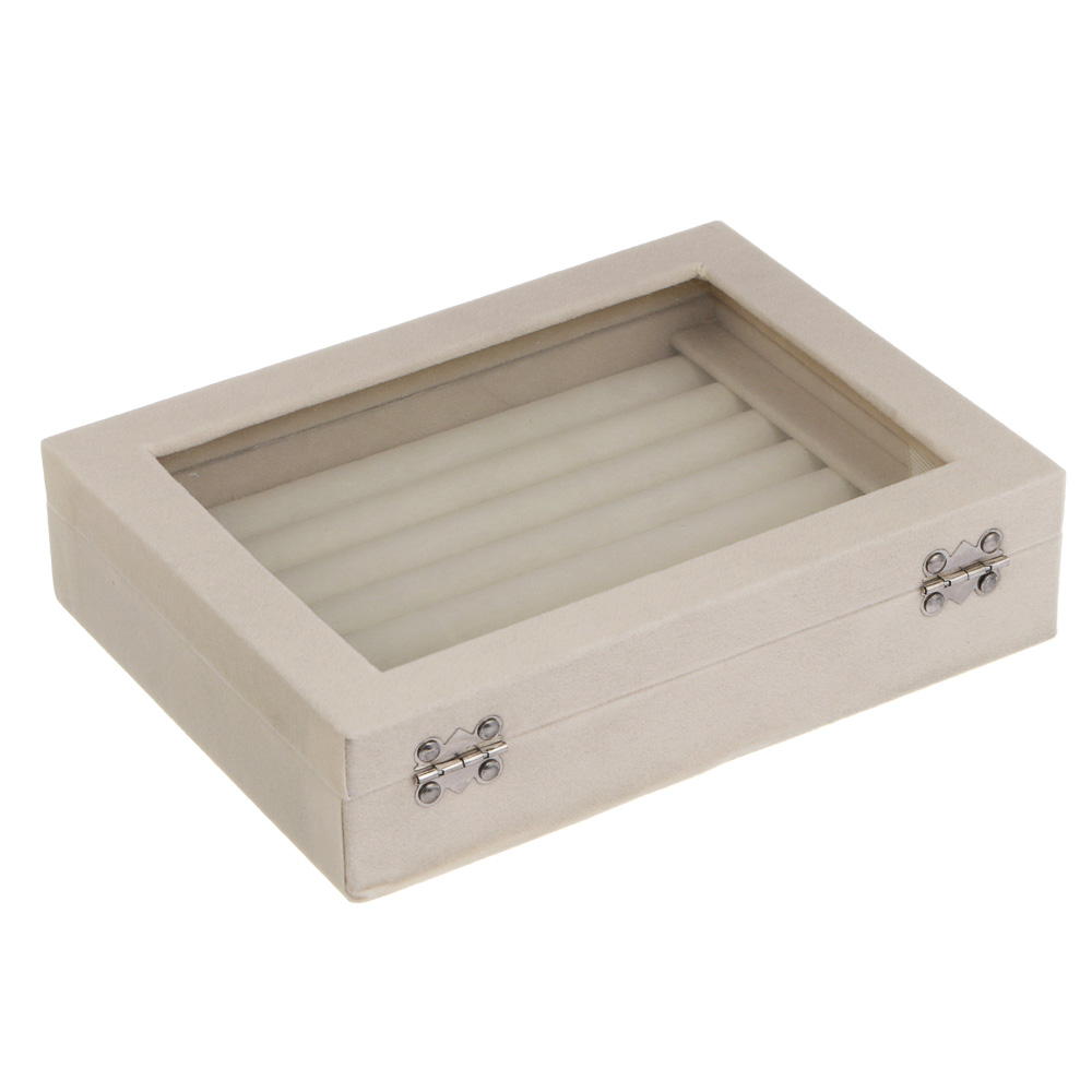 Шкатулка для украшений, 20x15x5 см, ПВХ, 3 цвета - #7