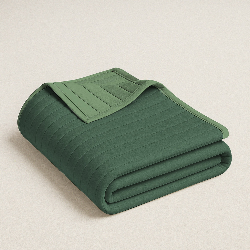 PROVANCE Мосс Покрывало стеганое двустороннее 180х200см, 100% полиэстер, 2 цвета - #2