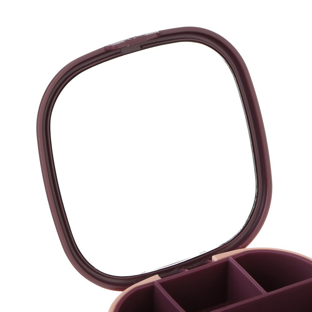 Шкатулка для украшений, 10x10x3 см, пластик, 2 цвета - #6