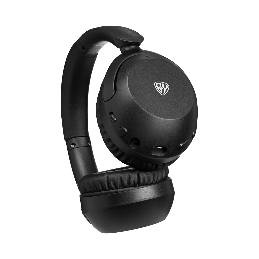 BY Наушники беспроводные полноразмерные FlexTunes, 400мАч, BT5.3, чёрный - #6