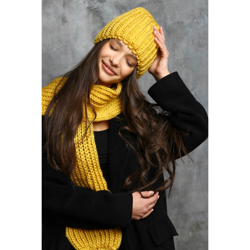 Комплект Galante, взрослый: шапка и шарф - #3