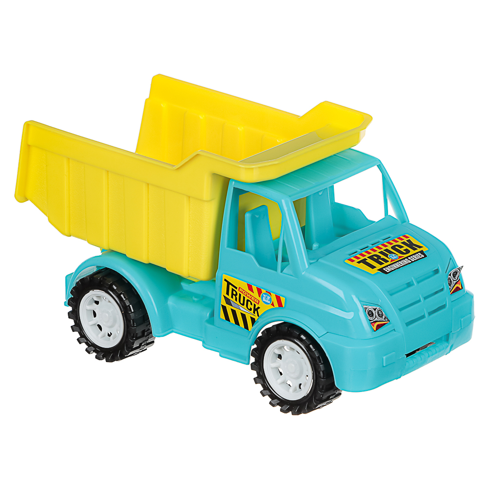 ИГРОЛЕНД Игрушка камазик, пластик, 11x23x13 см, 4 дизайна, для детей 3+ - #8