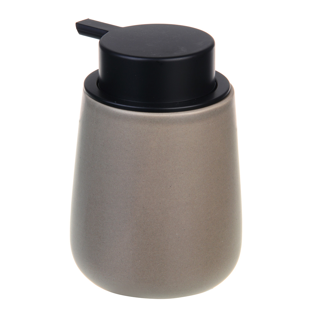 VETTA Дозатор для жидкого мыла, 320 мл, 13x9x9 см, керамика, "Космос", мокко - #5