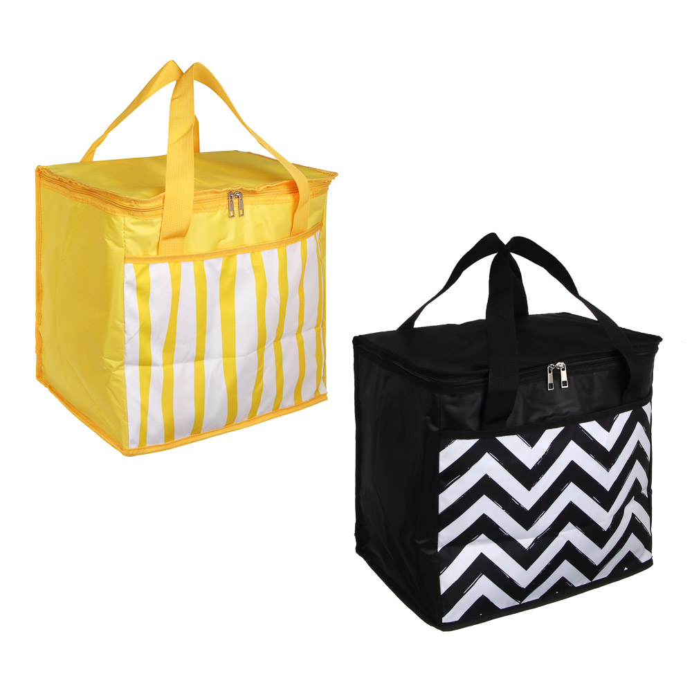 Термосумка, тм ЯРКОЕ ЛЕТО, 35 л, 420D оксфорд, фольга, 40х25х35 см - #1