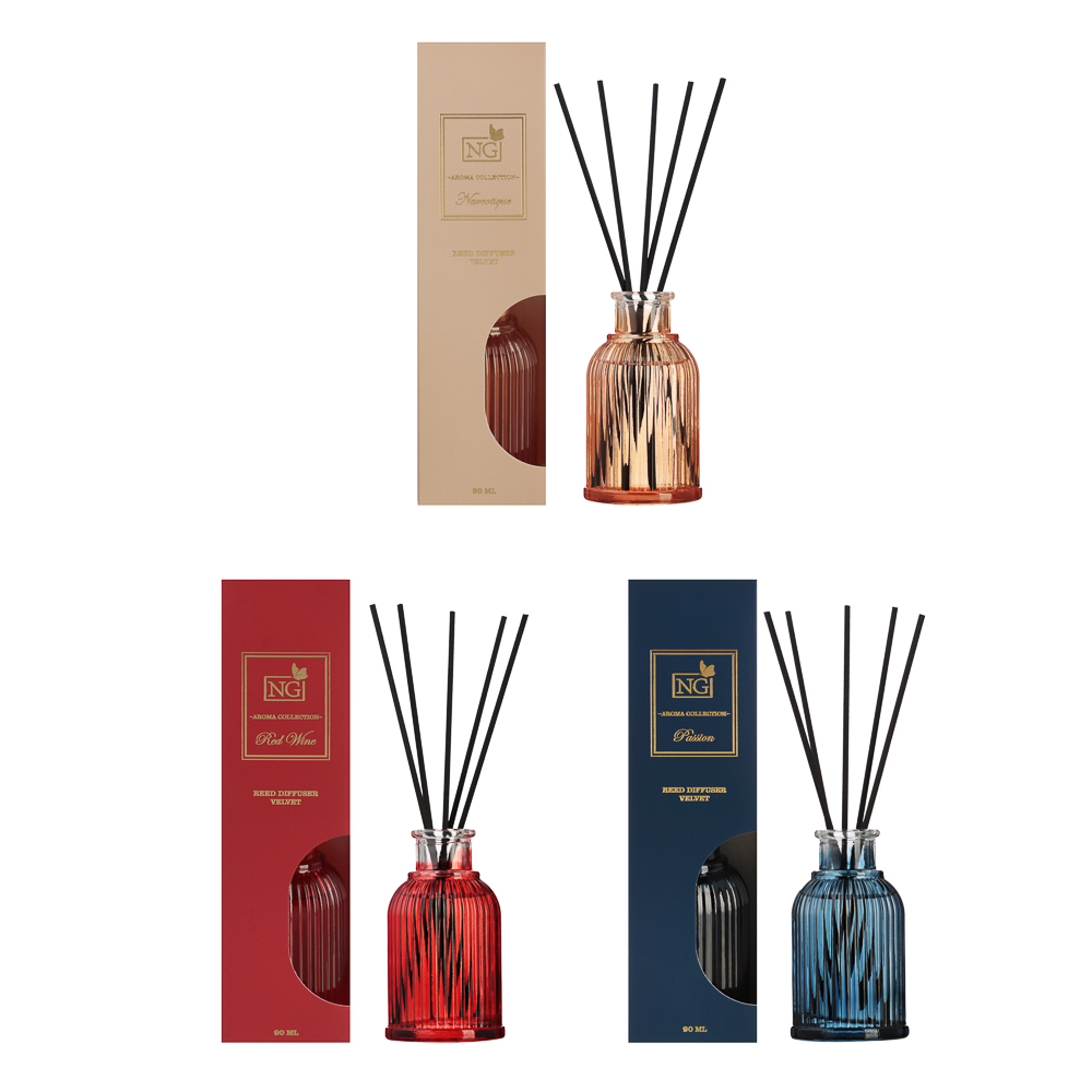 NEW GALAXY Диффузор Velvet 90 мл., Red wine, Narcotique, Passion - #1