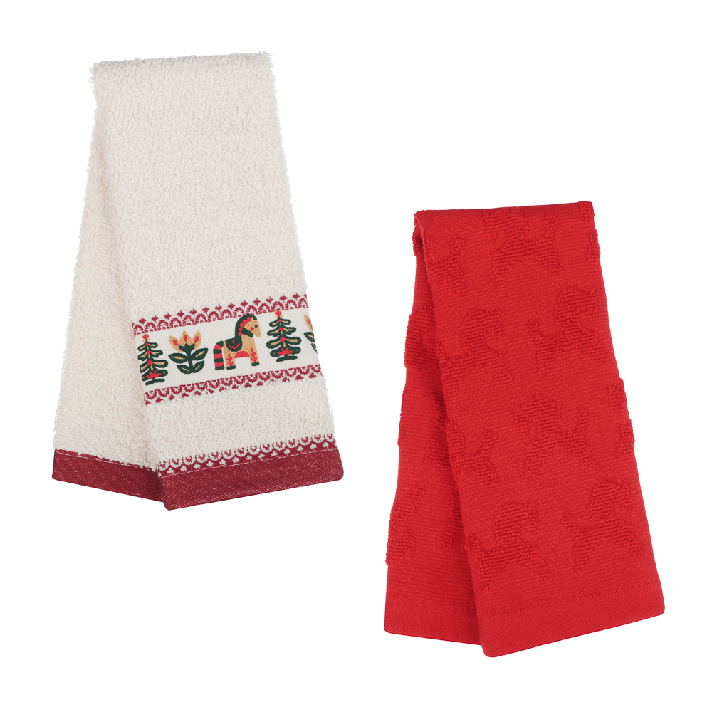 PROVANCE Щелкунчик Полотенце махровое с лентой, 30х50см, 100% хлопок, 2 дизайна - #2