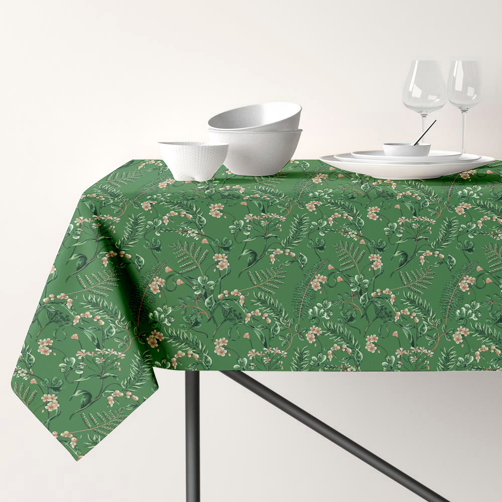 PROVANCE Мосс Скатерть текстильная, 140х140см, 100% полиэстер, 2 дизайна - #1