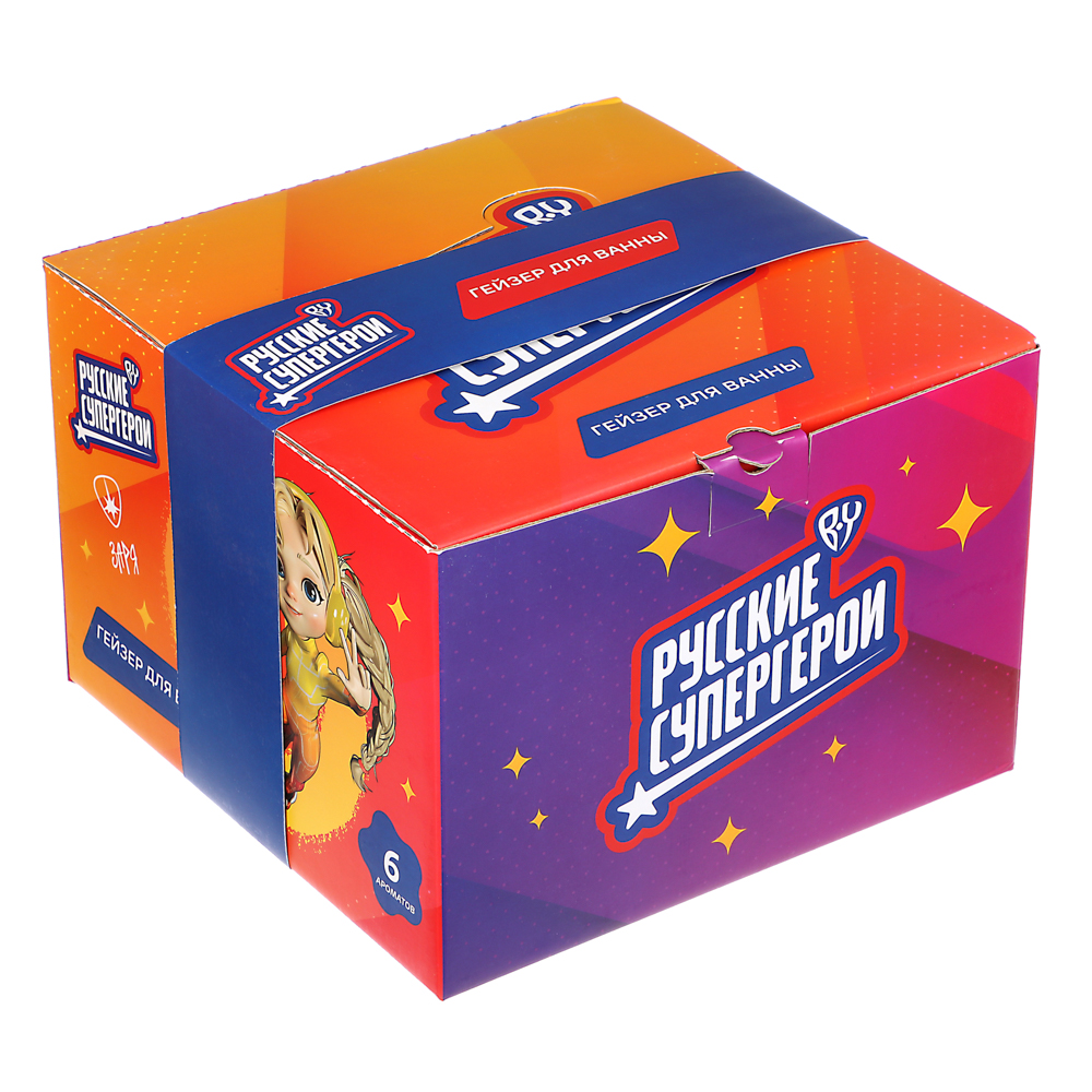 BY Русские Супергерои Гейзер для ванны 7 см, 170г - #7
