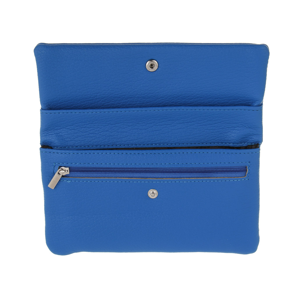 Кошелек женский мягкий для карт, купюр, мелочи на кнопке тм ЮL Softy, ПУ, 18,5х10,5х3см, 3 цвета - #3