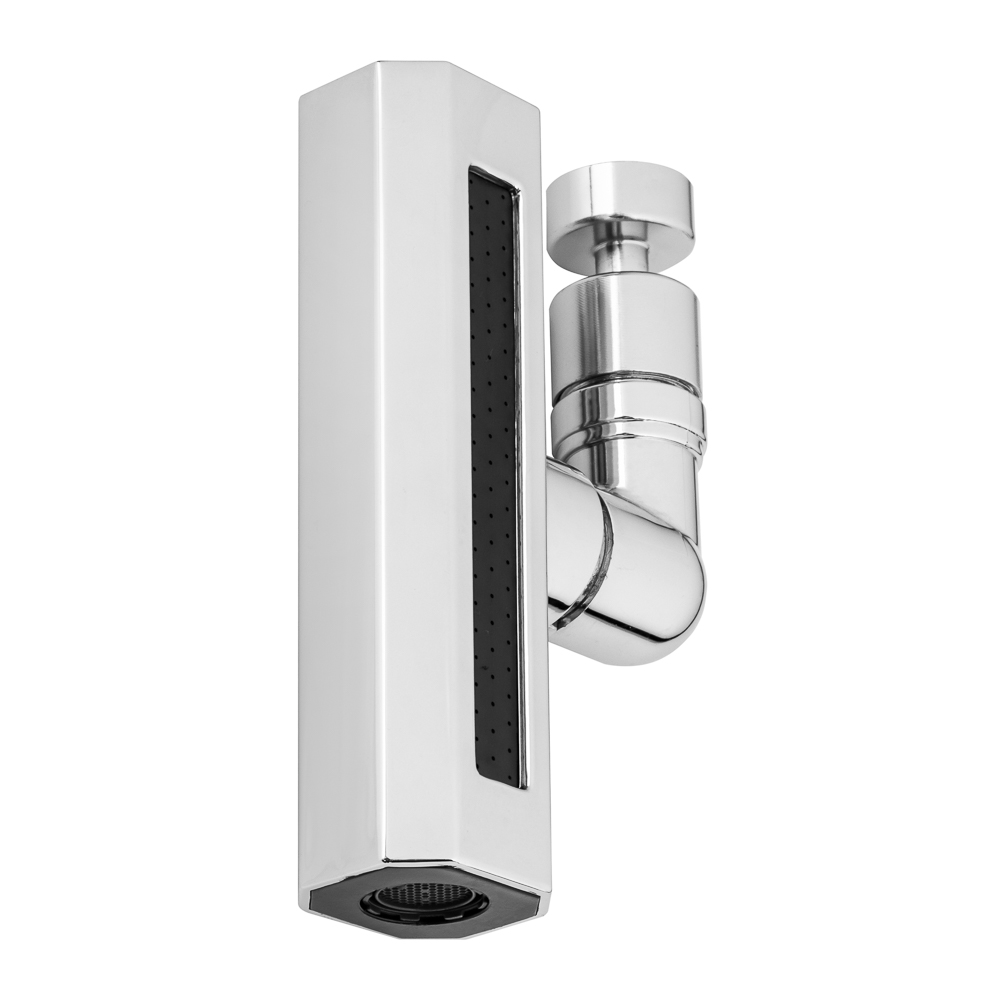 Аэратор-насадка для кухонного смесителя, 4 режима, хром - #7