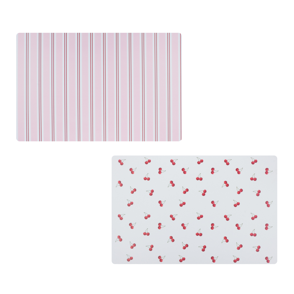 Салфетка сервировочная Черри, 42x28см, полипропилен, 2 дизайна - #1