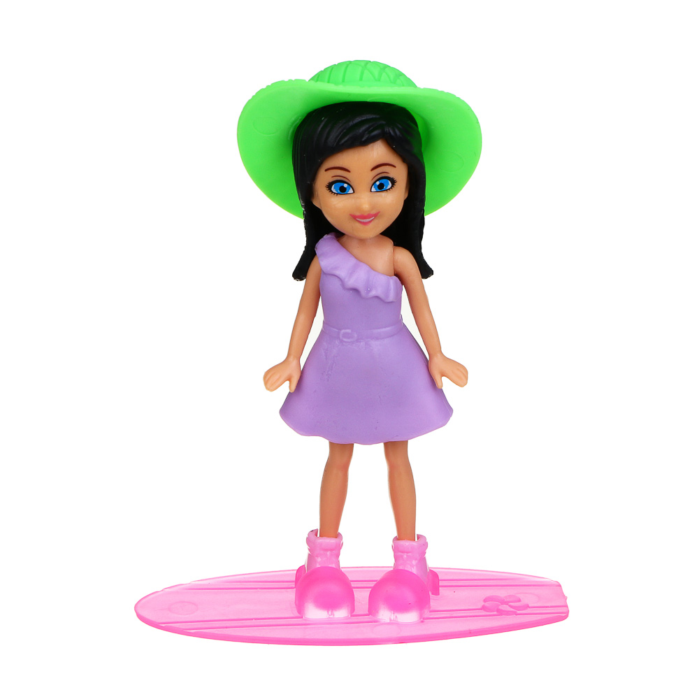 ИГРОЛЕНД Кукла 9 см в сумочке с акс., PP, PVC, ABS, 13х11 см, 4 дизайна - #6