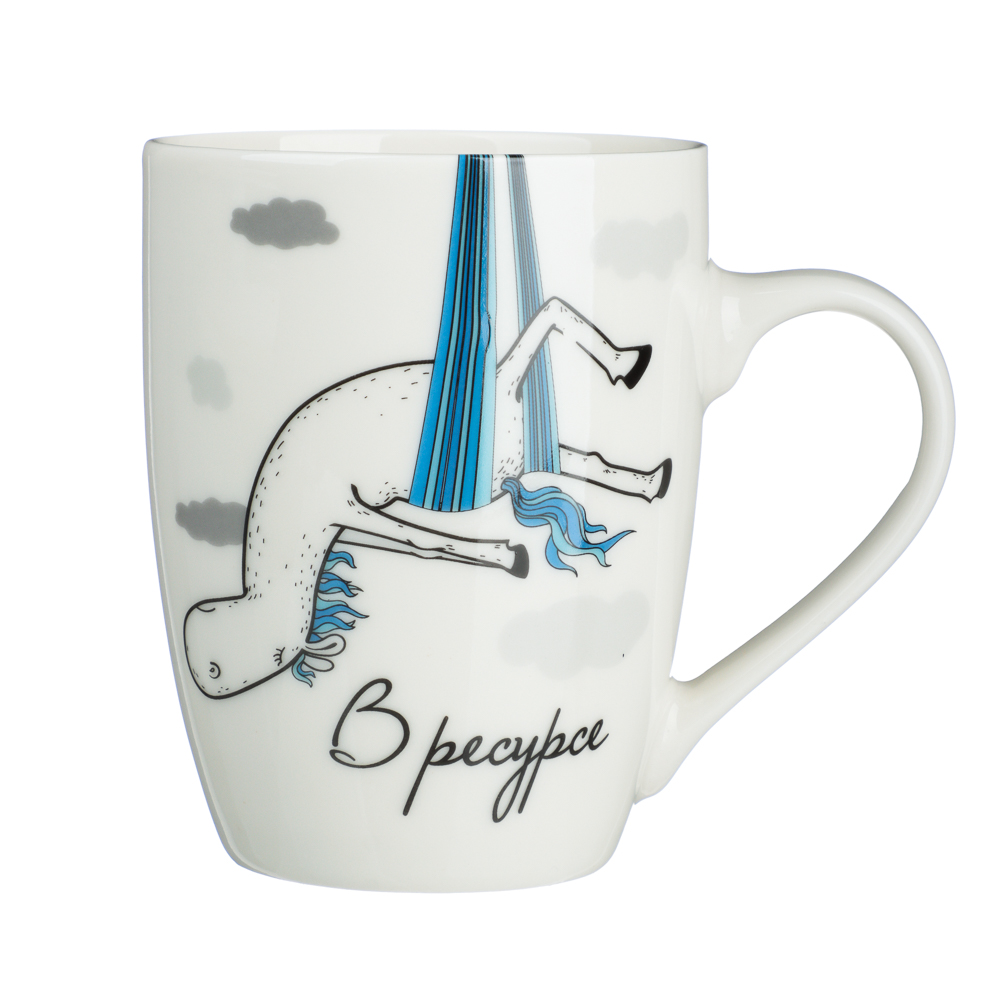MILLIMI В полете Кружка, 340мл, 4 дизайна, фарфор - #2