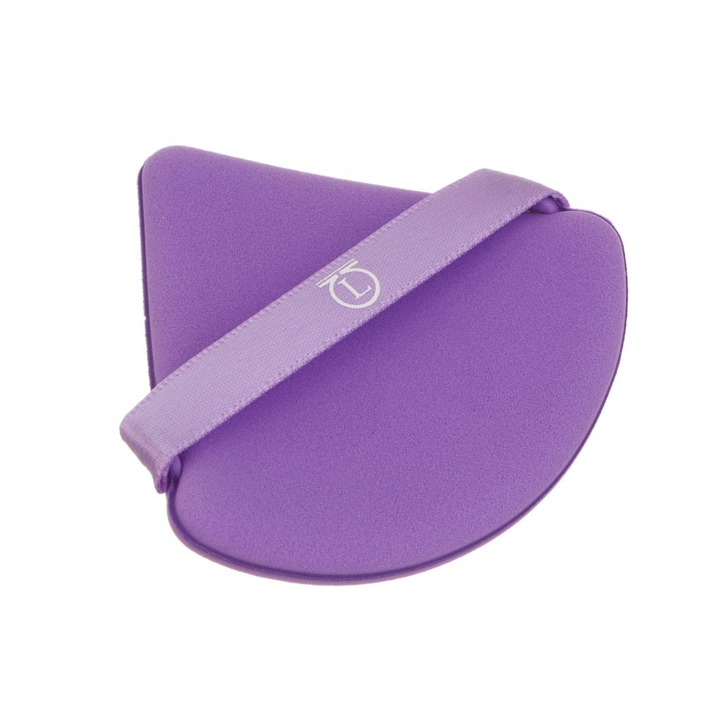 Набор для визажа 5 шт (спонжи 2 шт, кисти 3 шт) тм ЮНИLOOK, ЭВА, ПУ, пластик, нейлон, 3 цвета - #4