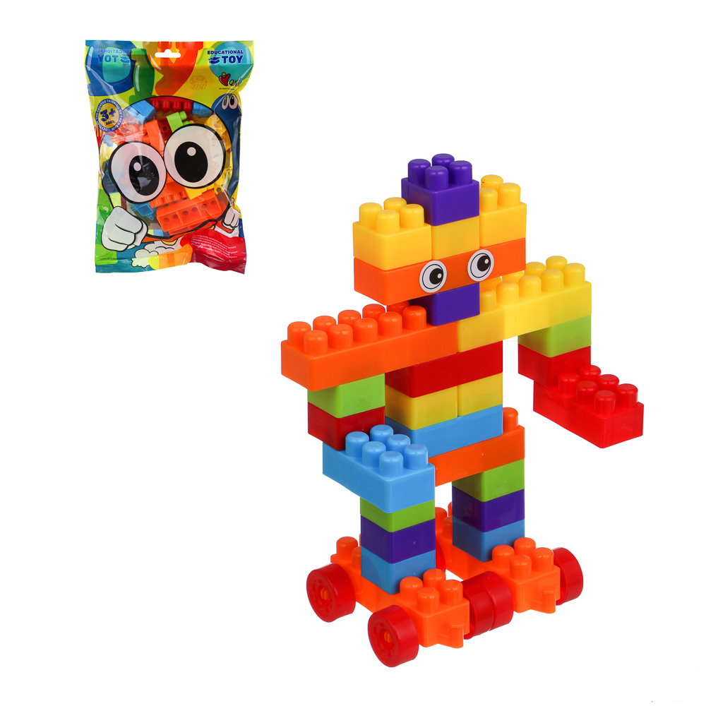 Конструктор для детей в ассортименте PP, 30х20x3см, 4 дизайна - #1