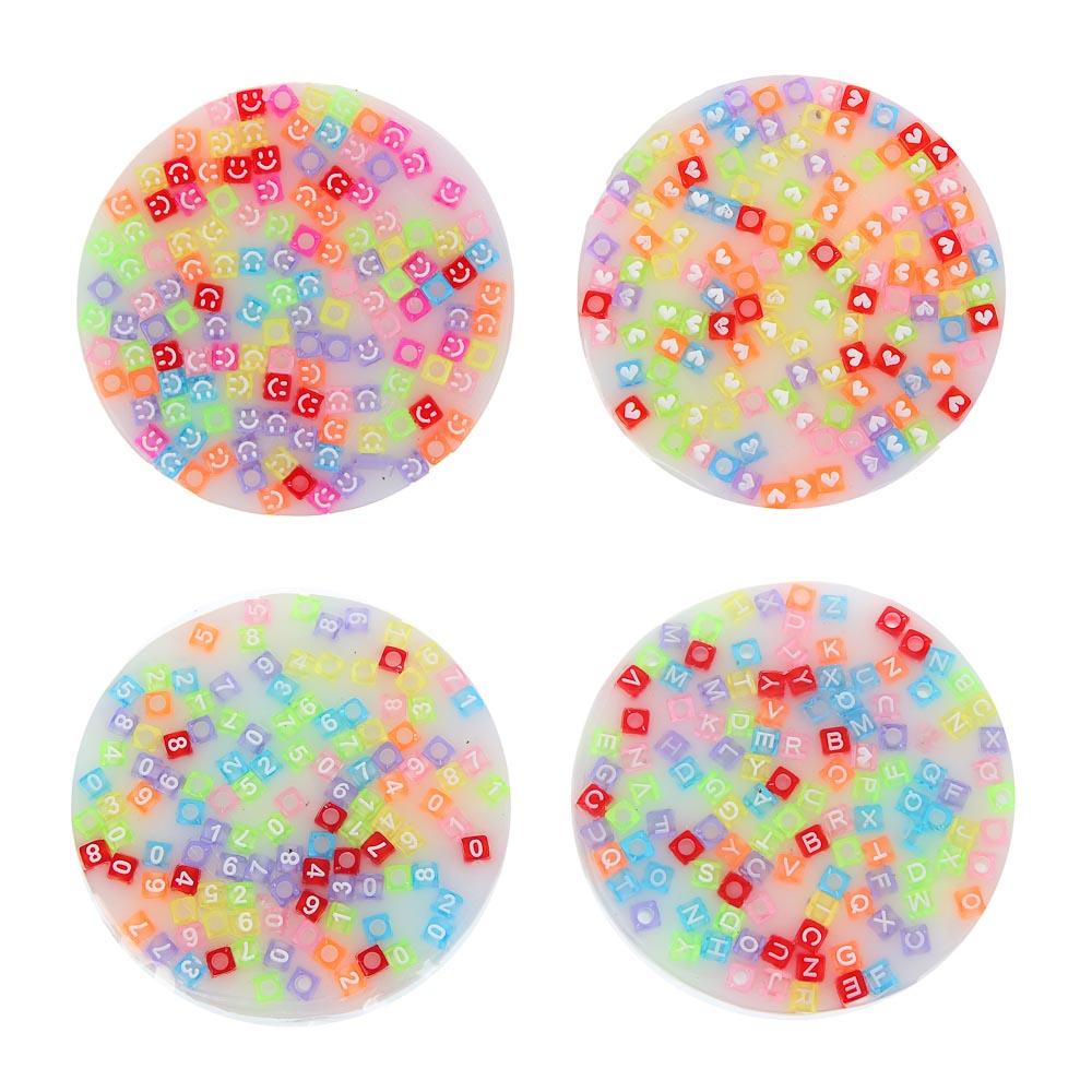 ХОББИХИТ Набор для творчества DIY "Сделай сам украшение", TPR, PP, 9,5×9,5см, 4 дизайна - #2