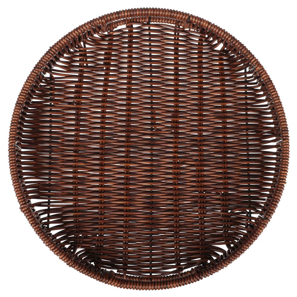 Поднос сервировочный с ручками плетенный, ПВХ, тм Satoshi, 30x30x4см - #5