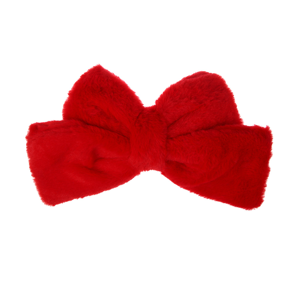 СНОУ БУМ Бант 20x24 см 1 шт, полиэстер, красный - #1