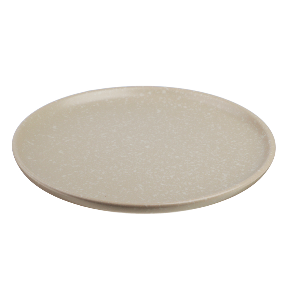 MILLIMI Тарелка десертная 20х2см, керамика, бежевый - #2