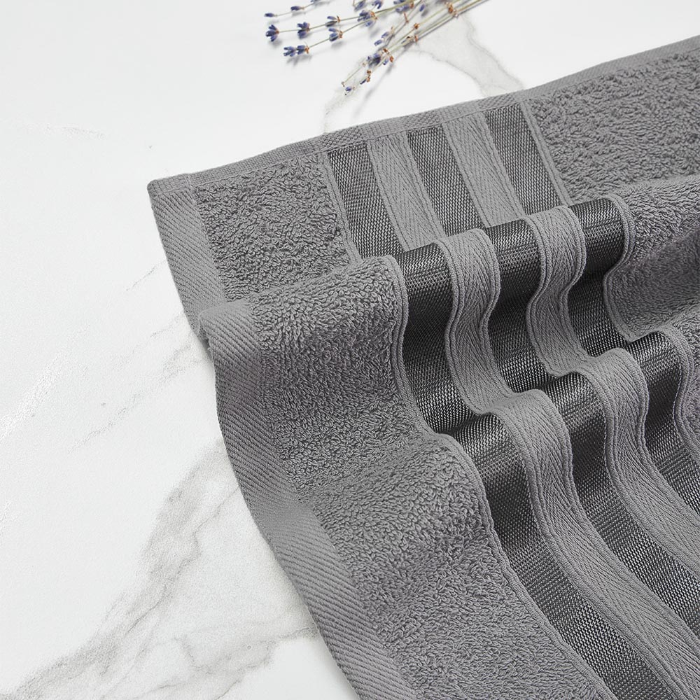 PROVANCE Фрэя Полотенце махровое, 100% хлопок, 70х130см, 360гр/м, серый - #12