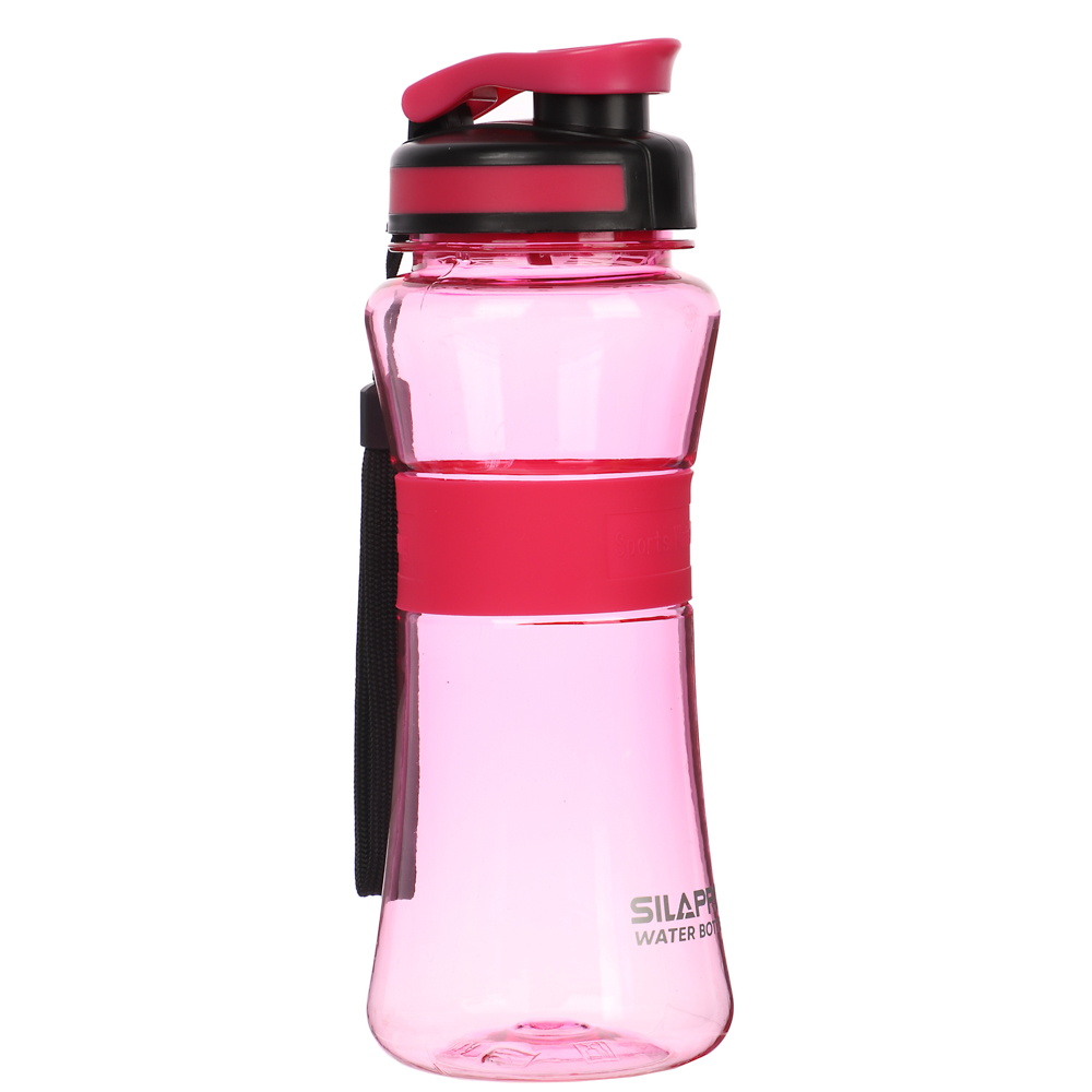 SILAPRO Спортивная бутылка с сеточкой 22х8см, 700мл, силикон, PC - #8