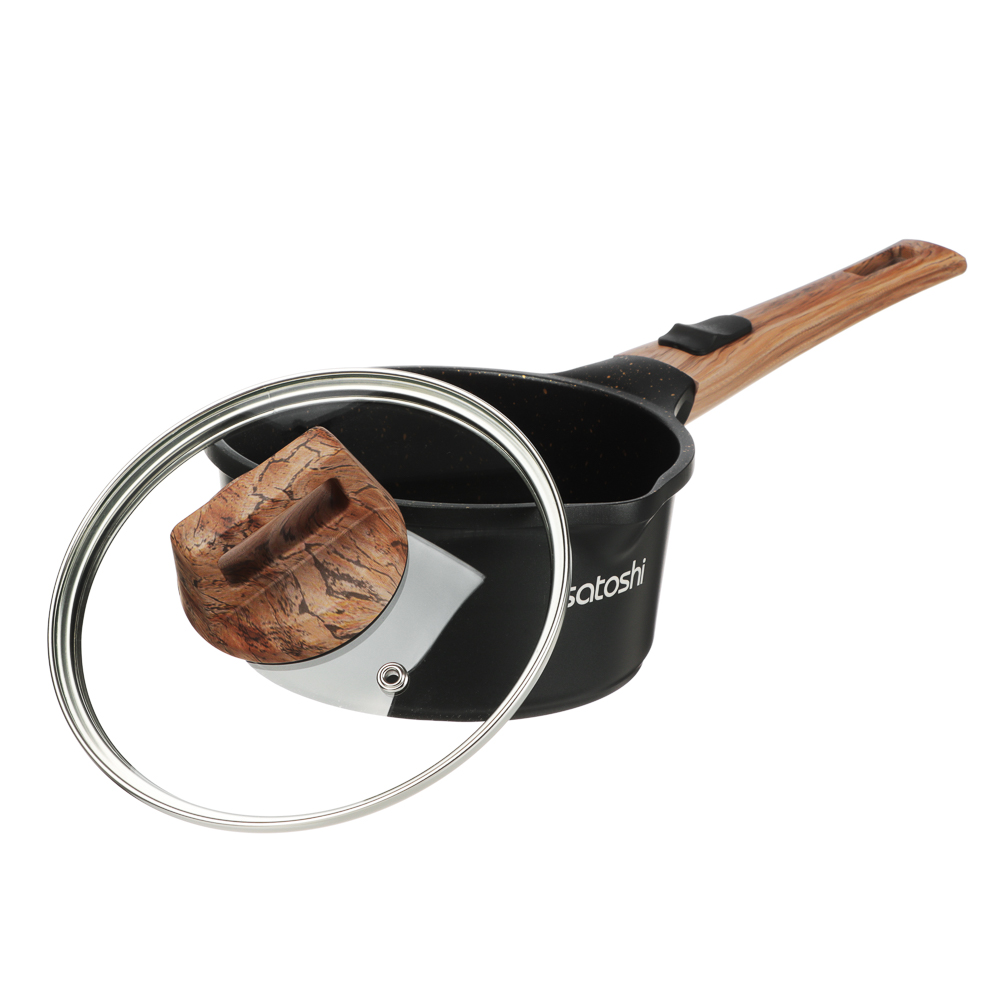SATOSHI Карнуа Наб.посуды 13пр, сков. 24см; сотейн. 28см/4л.; ковш 16см/1,4л.; кастр. 2,5/4/6,5л,инд - #9