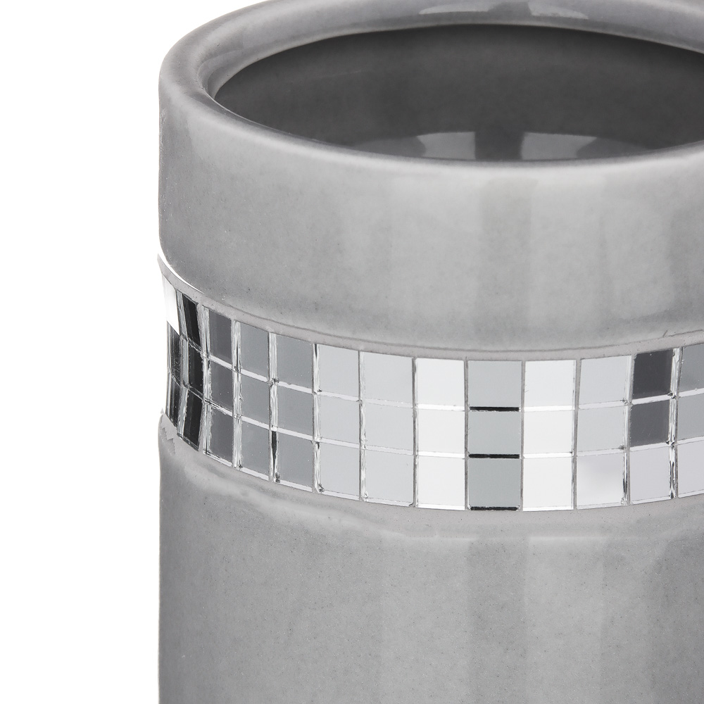 BY Стакан для зубных щеток и пасты "Зеркало души", керамика, 2 цвета - #3