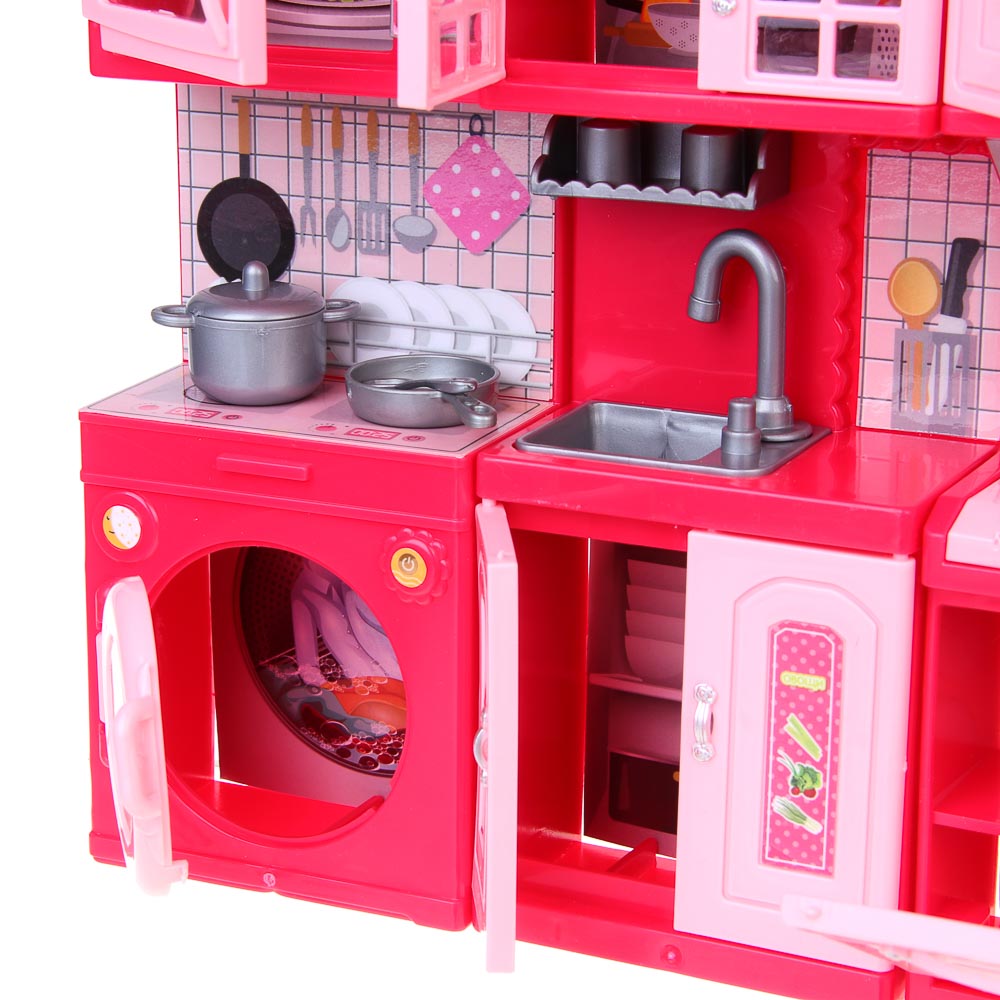 ИГРОЛЕНД Мебель для кукол, кухня с акс., ABS, PP, 11,1х5,3х23,6 см, 4 вида - #10