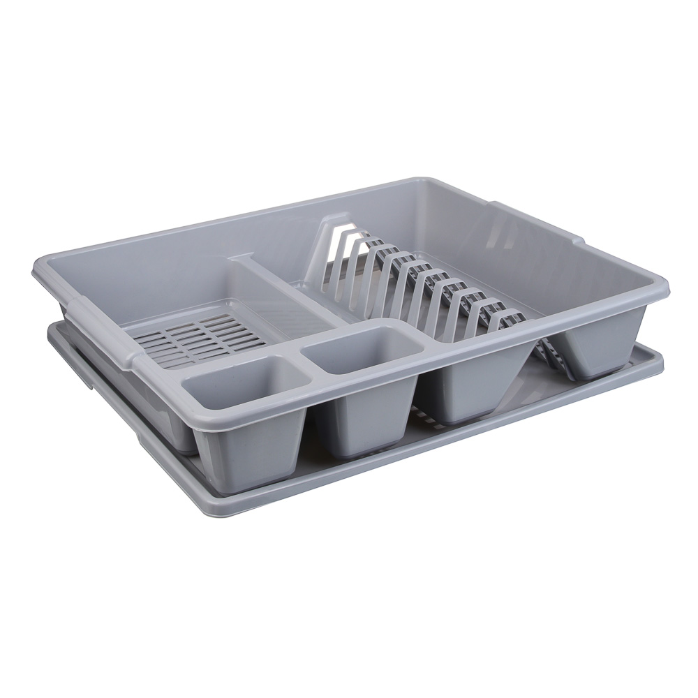 Сушилка для посуды тм VETTA, 44х36,3х9,3см, пластик - #2