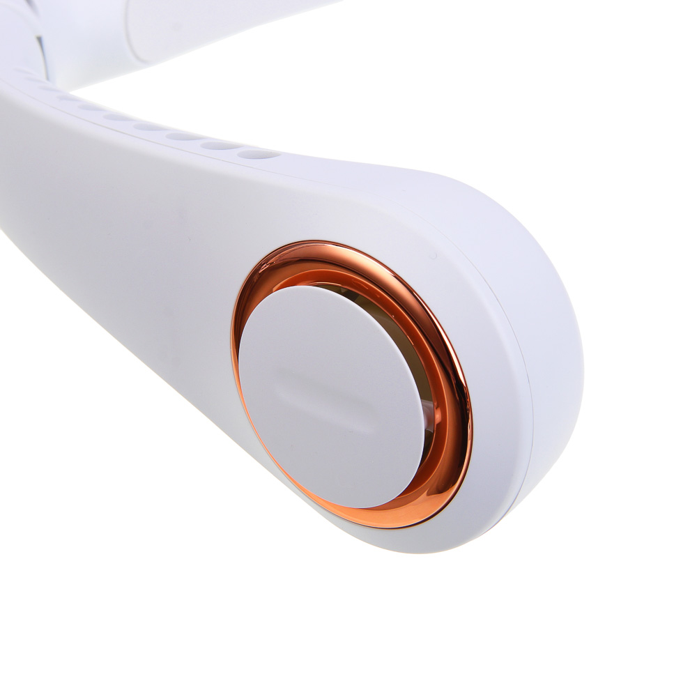 Вентилятор на шею тм LEBEN, 3.7в/500мАч, белый - #5