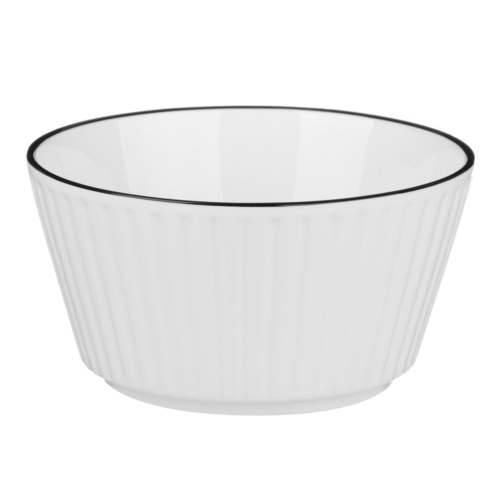 MILLIMI Соло Салатник, 450мл, 13х7см, фарфор - #1