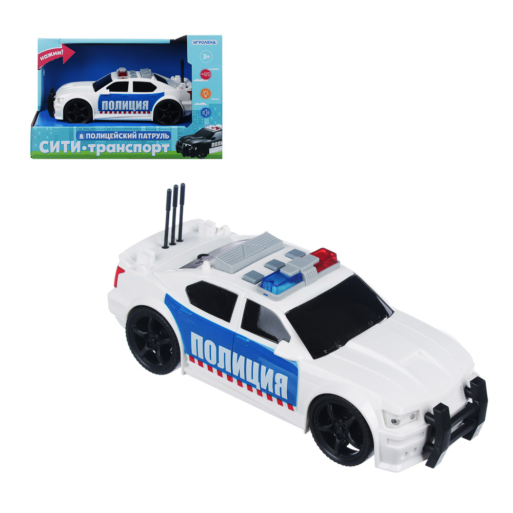 Машинка "Полицейский патруль" ИгроЛенд  - #1