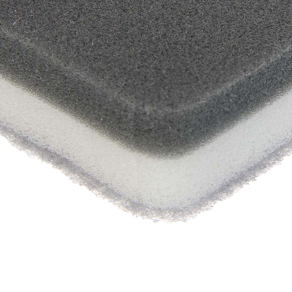 Набор губок 3 шт., тм VETTA, трехслойные, 10,5х6,5х3,3 см, поролон, полиуретан - #5