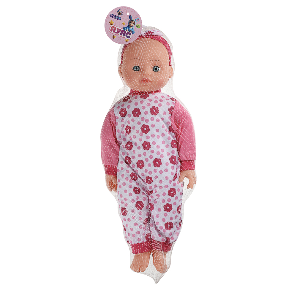 ИГРОЛЕНД Пупс мягкое тело, звук, 45 см, пластик, полиэстер, 3хAG13, 4 диз. - #14