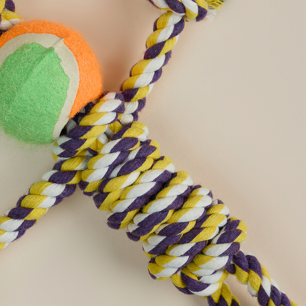 VETTA Игрушка для домашних животных, хлопок, резина, 32,5х4,5 см - #9