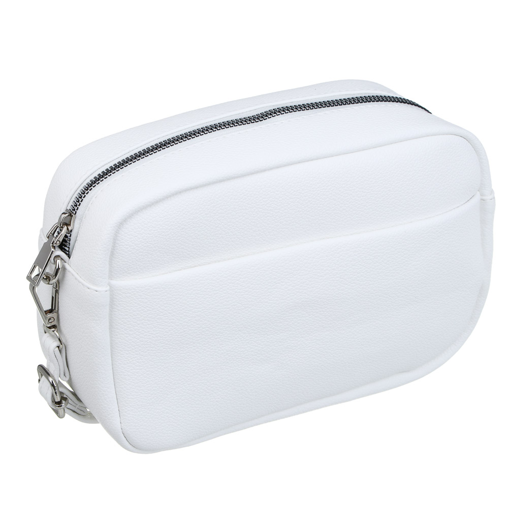 Сумка кроссбоди с 3-мя отделениями на длинном ремне тм ЮL Ясмин, ПУ, 21х14х7,5см, 2 цвета, КЖС24-24 - #2