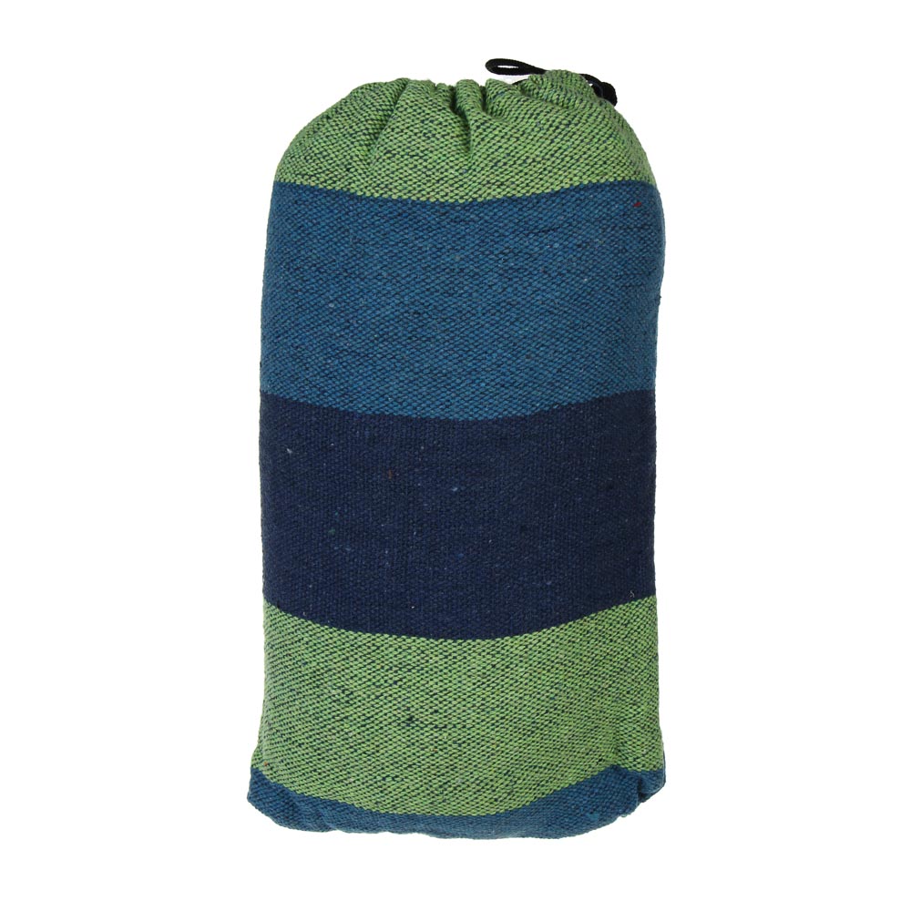 Гамак тм РУССО ТУРИСТО, 200х80см, хлопок, полиэстер, полосатый, до 100кг - #6